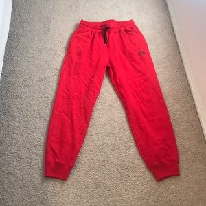 The North Face Red Sweatpants. New